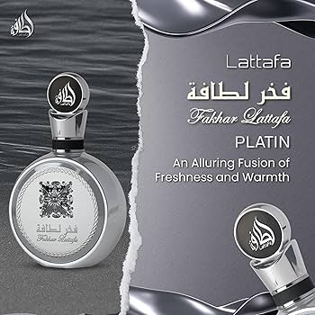 Perfume árabe compartilhável Fakhar Platinum - Eau de parfum 100 ml
