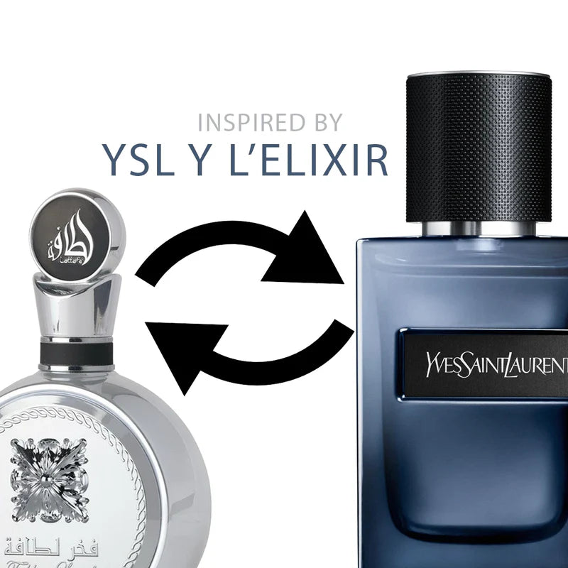 Perfume árabe compartilhável Fakhar Platinum - Eau de parfum 100 ml