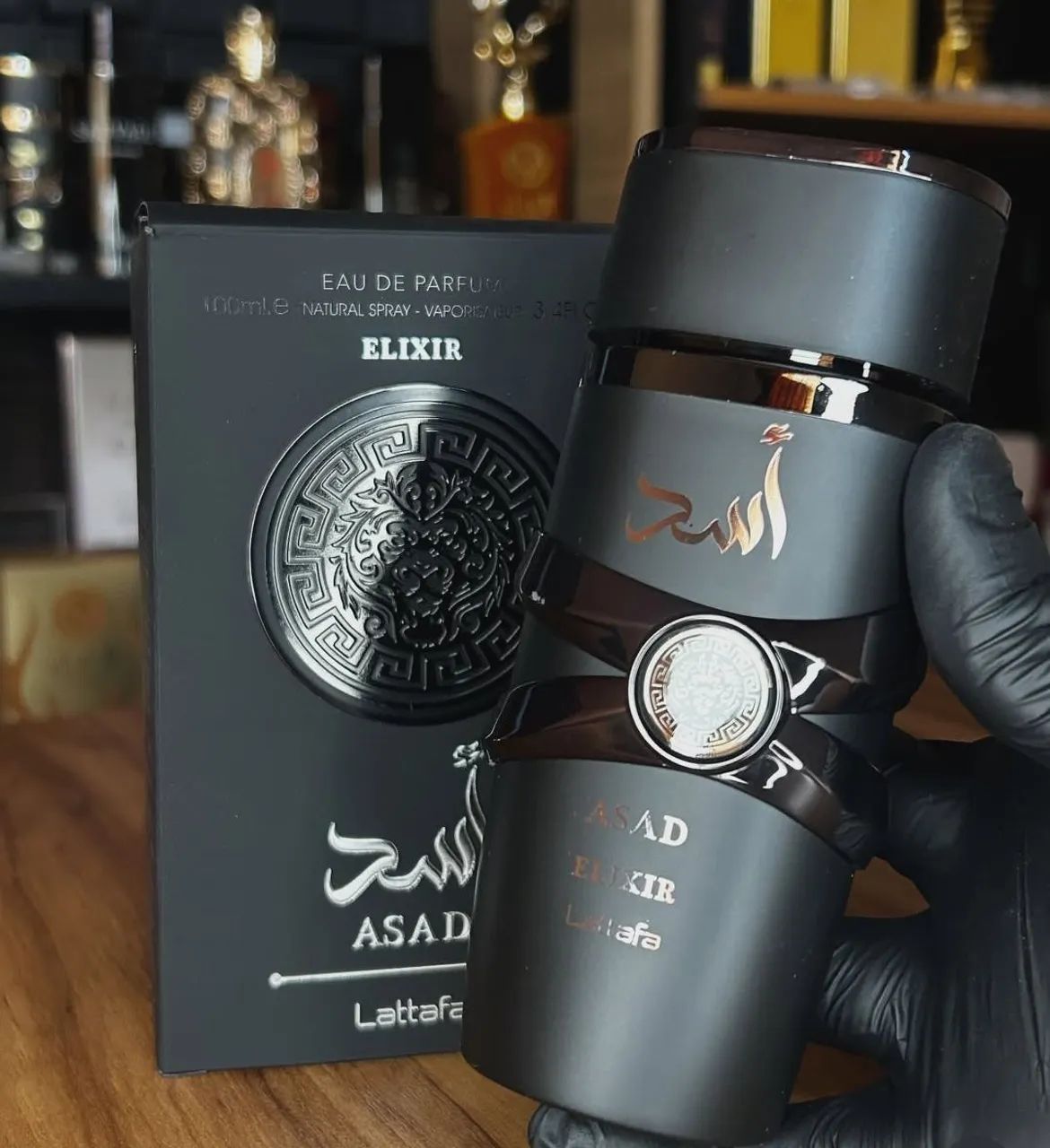 Perfume árabe masculino Asad Elixir da Lataffa - Eau de parfum 100 ml