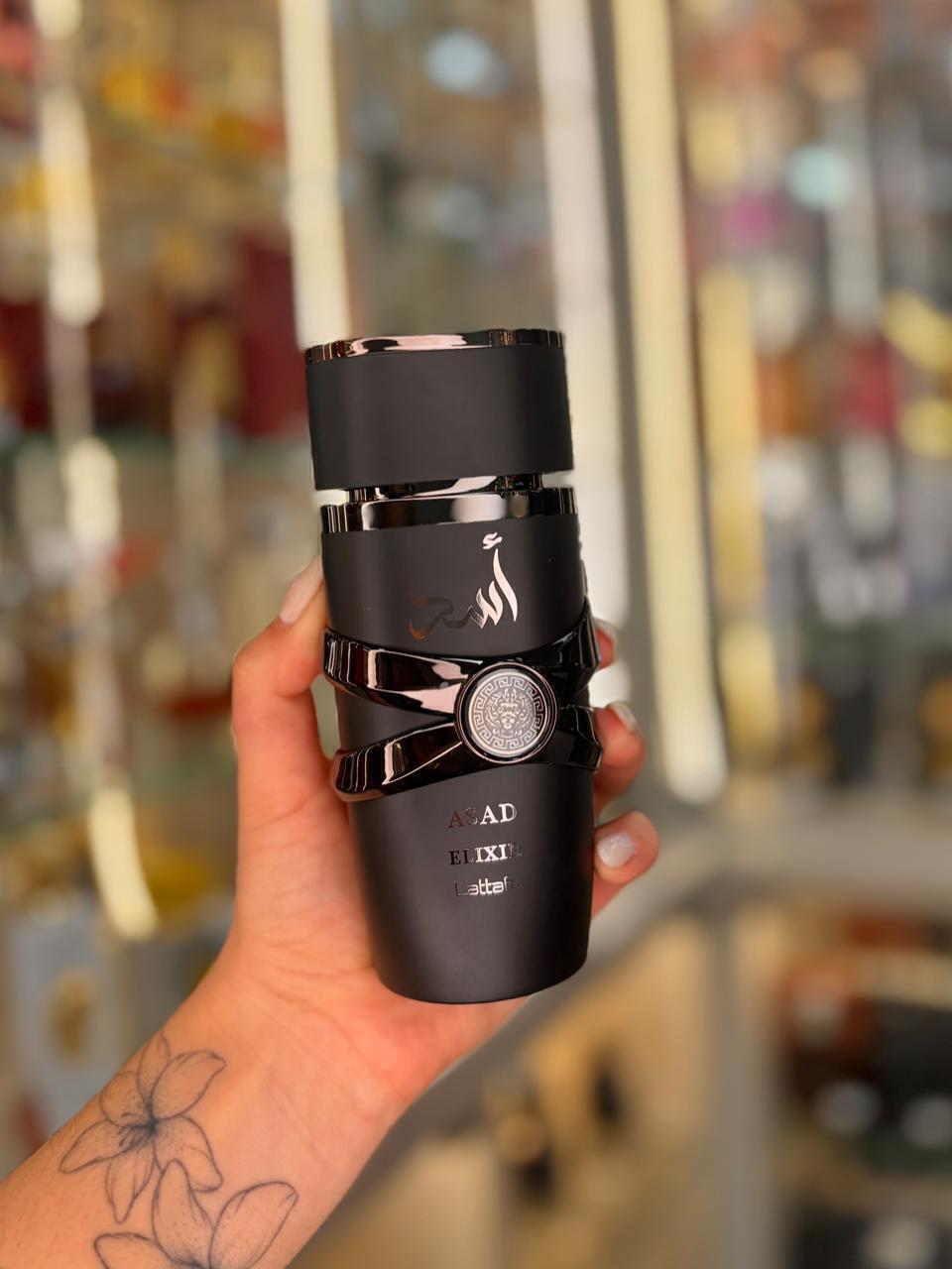 Perfume árabe masculino Asad Elixir da Lataffa - Eau de parfum 100 ml
