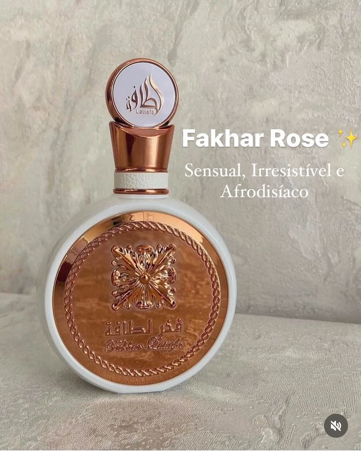 Perfume árabe feminino Fakhar rose de Lataffa - Eau de parfum 100 ml